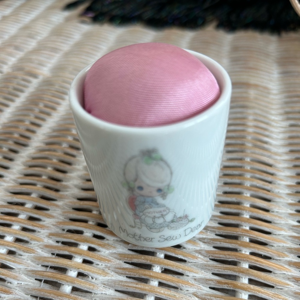precious moments 1986 pin cushion